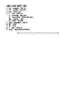 Ôn tập Tiếng Anh Lớp 9 - Part 1 Dạng từ (Word form)